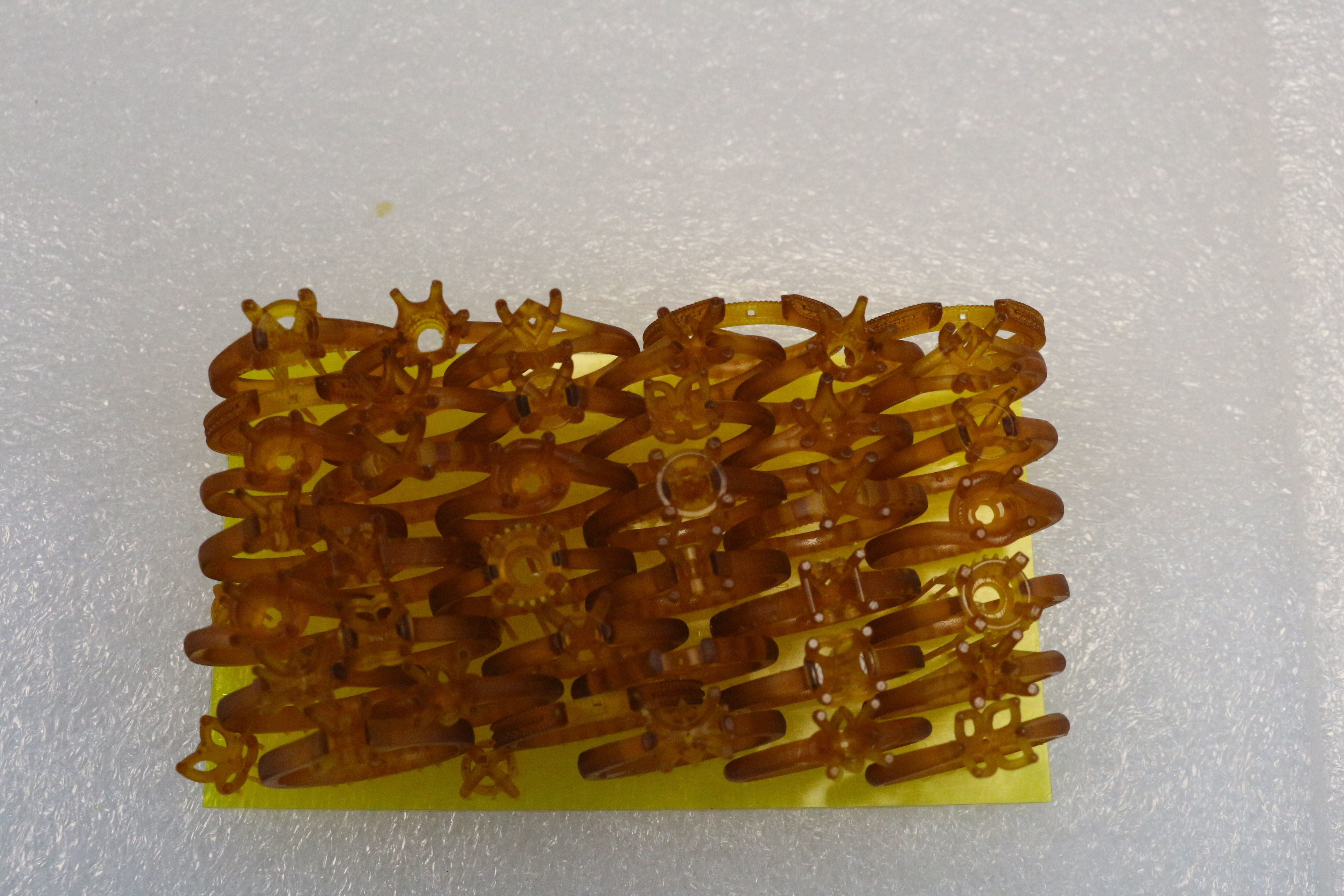 Dimaond ring printable total 18 styles 3D Model Collection_20