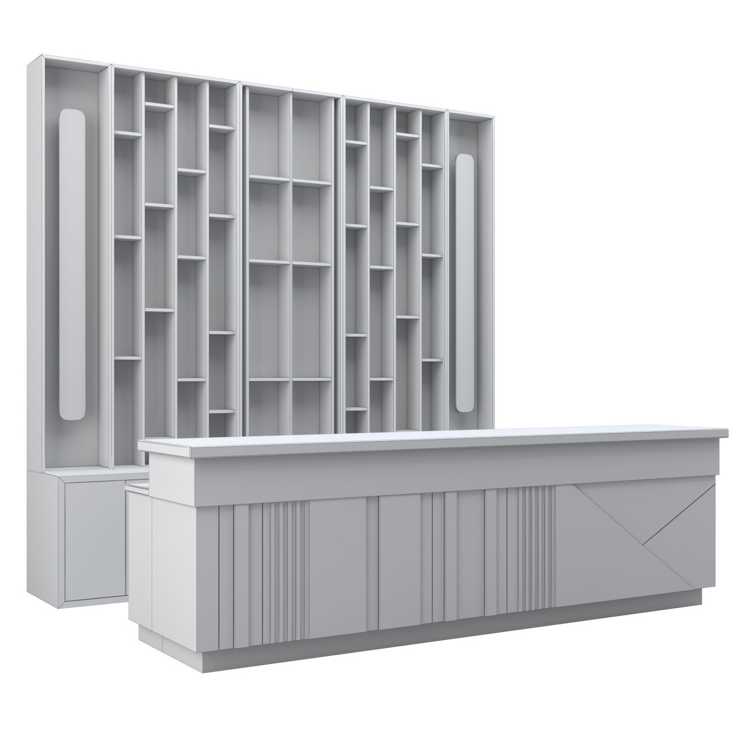 Restaurant Bar 12 3D model_2