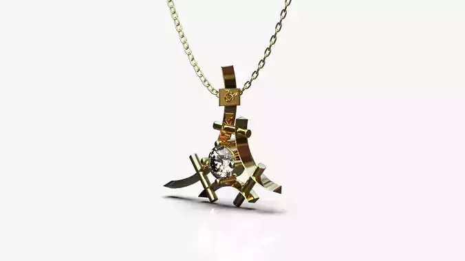 Diamond pendant