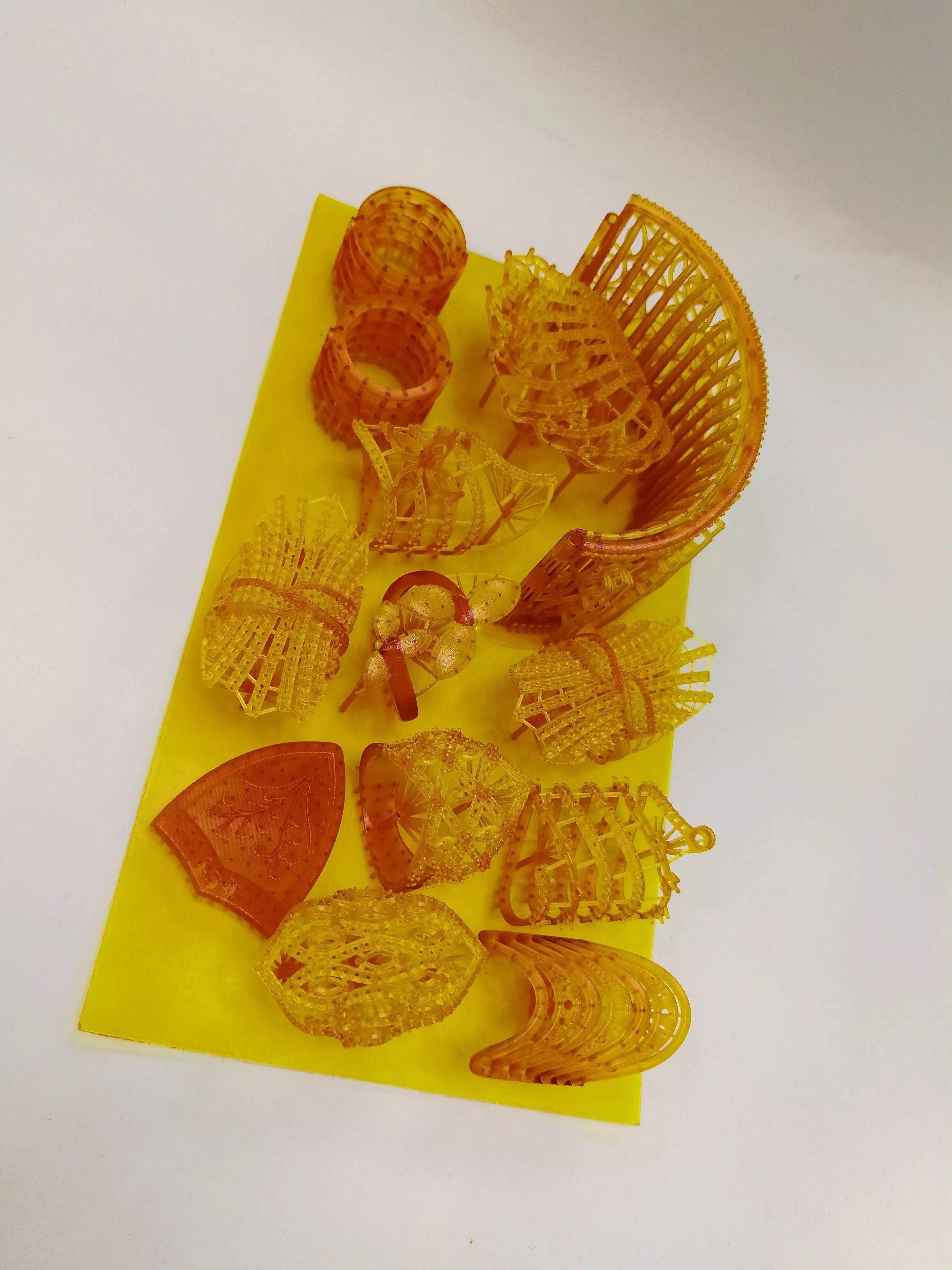 printable goldeen diamond ring and bangle total 11 styles 3D print model