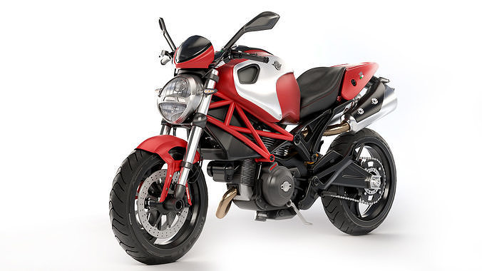 Ducati Monster 796 3D model
