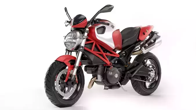 Ducati Monster 796 3D model
