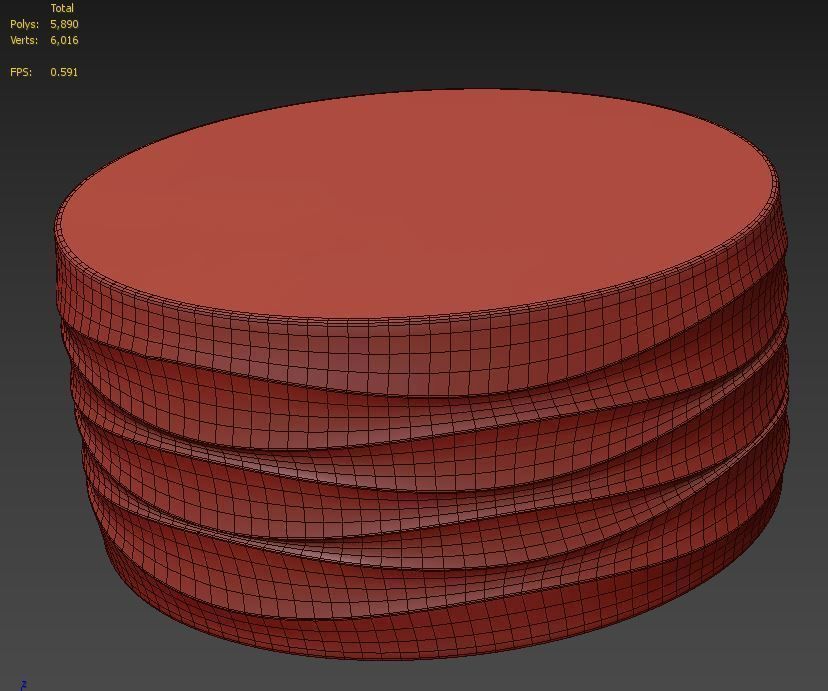 Deans Coffee Table 3D model_2