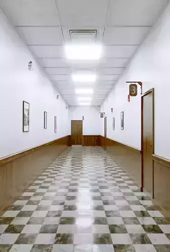 Corridor White Office