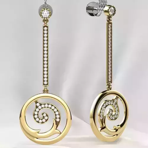 Fashion Gold Earrings