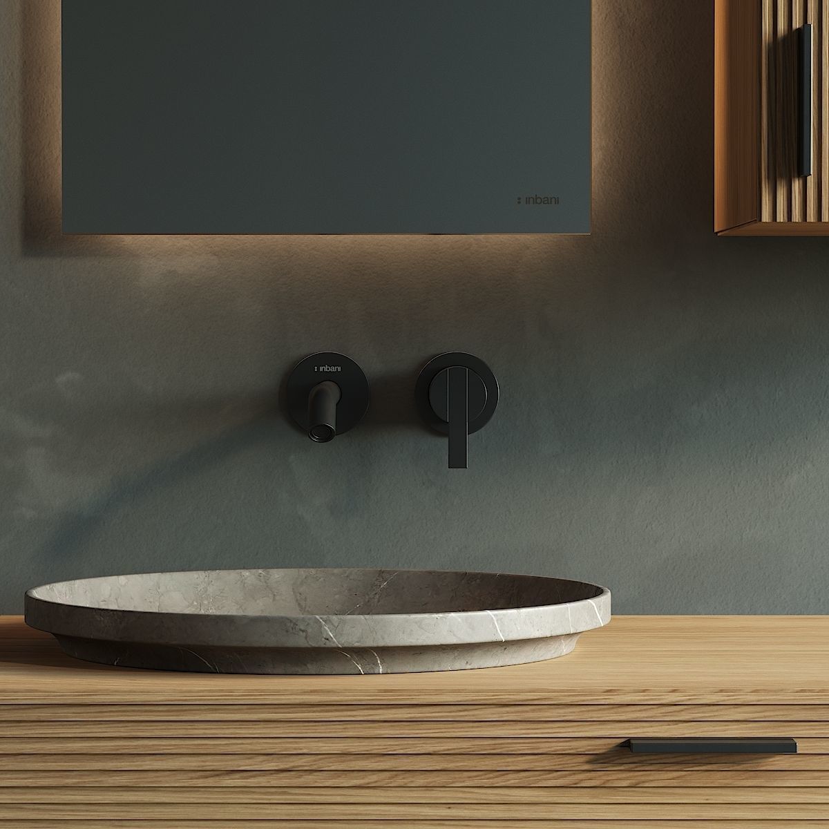 Inbani Grate 02 Vanity Unit Set 1 3D model_2