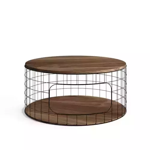 Wireframe Coffee Table 3D model