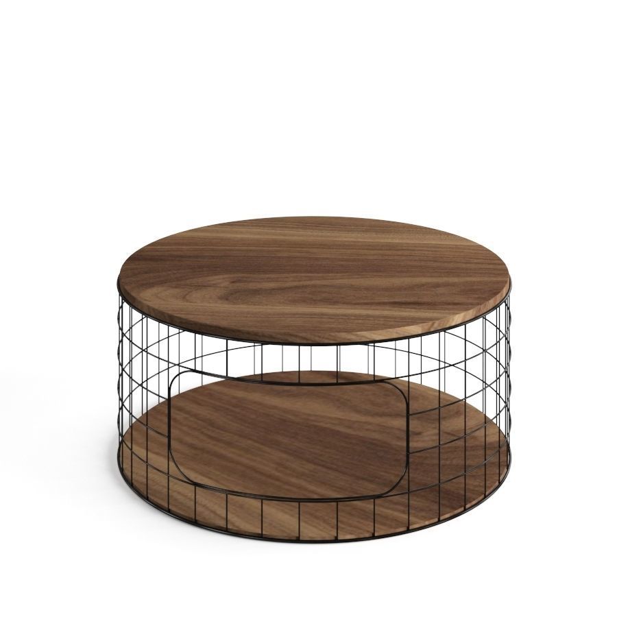Wireframe Coffee Table 3D model_1
