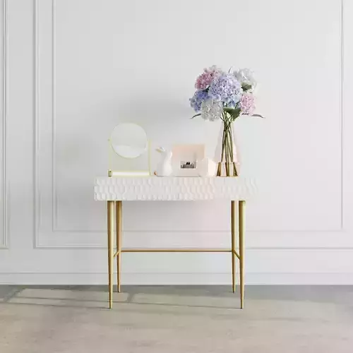 Dress table with decor set