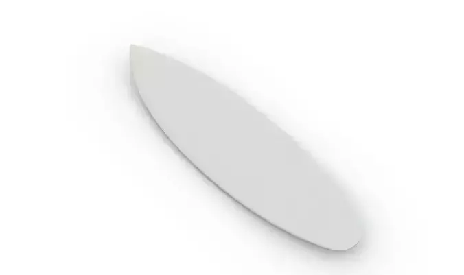 Surfboard 3D model Shape 2
