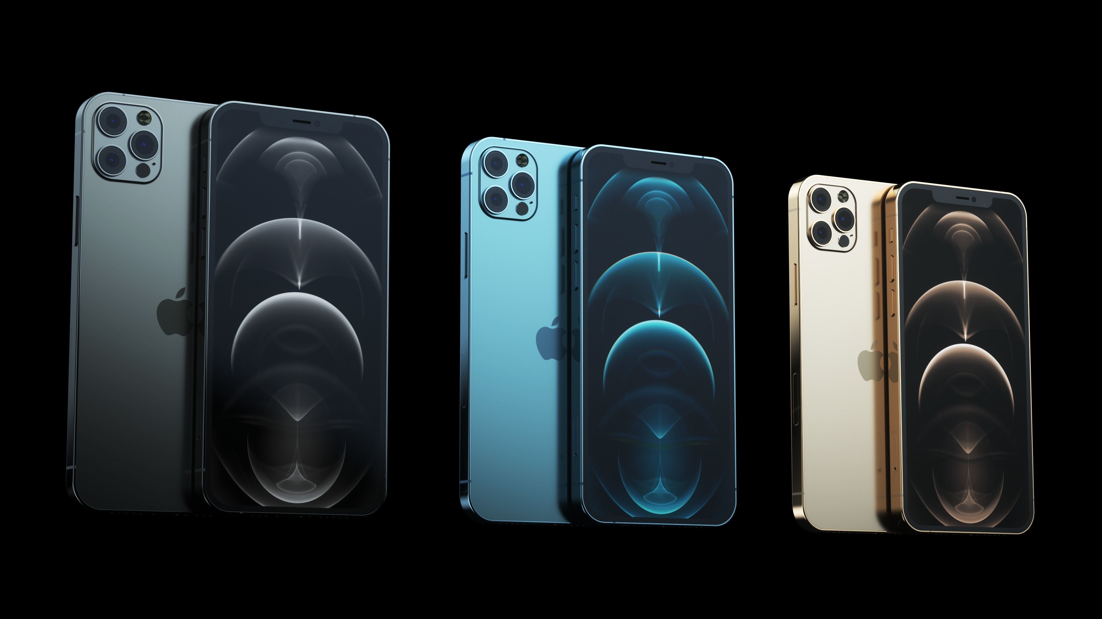 iPhone 12 Pro - Octane Light Scene 3D model_3
