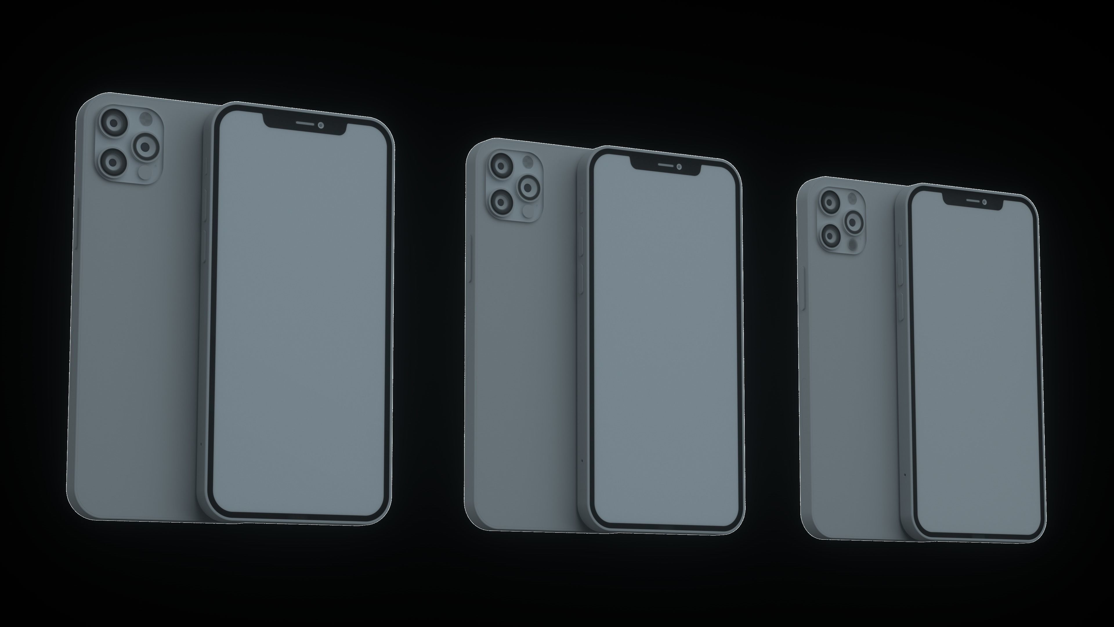 iPhone 12 Pro - Octane Light Scene 3D model_19