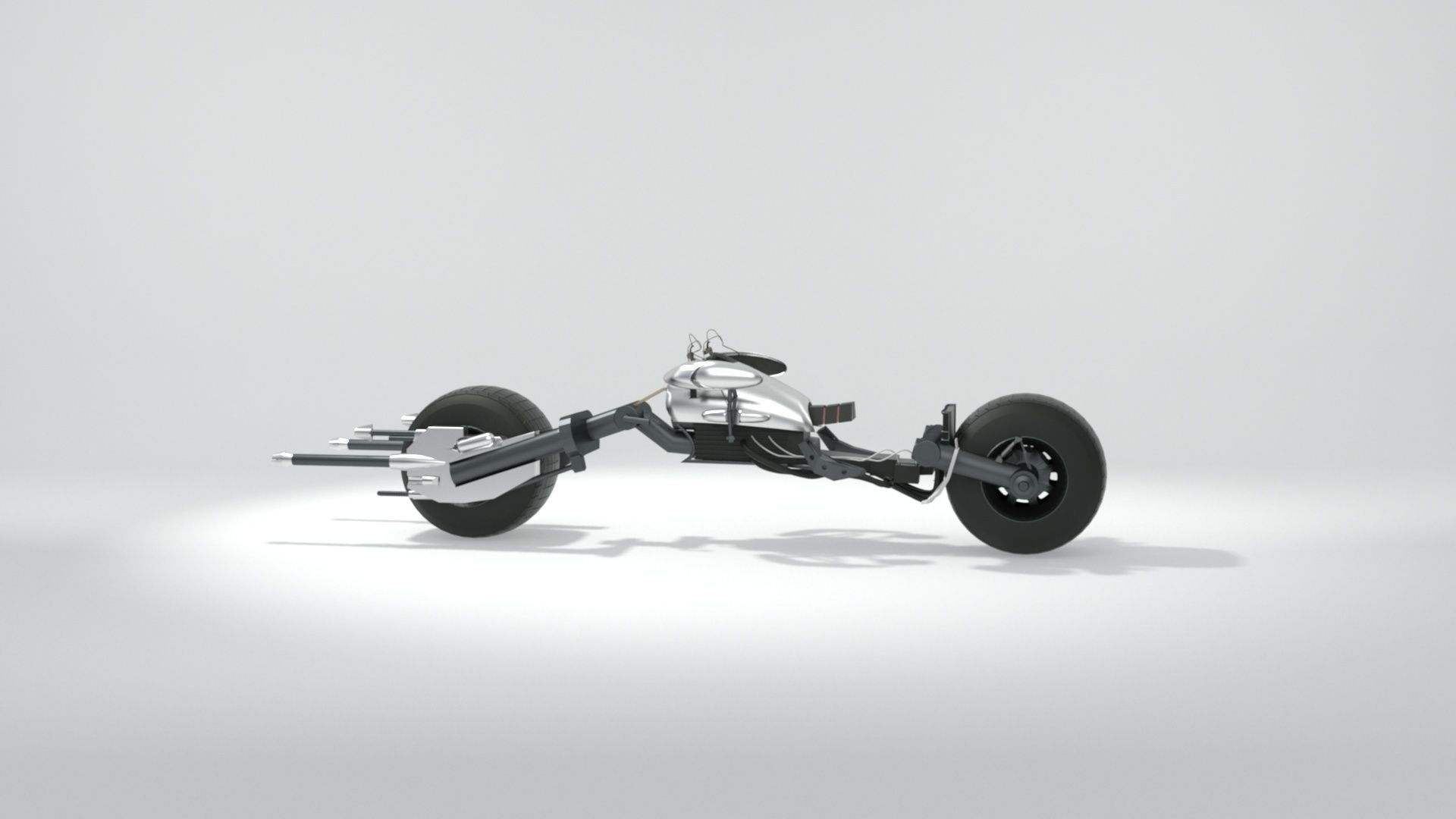 batpod motocycle 3D model_13