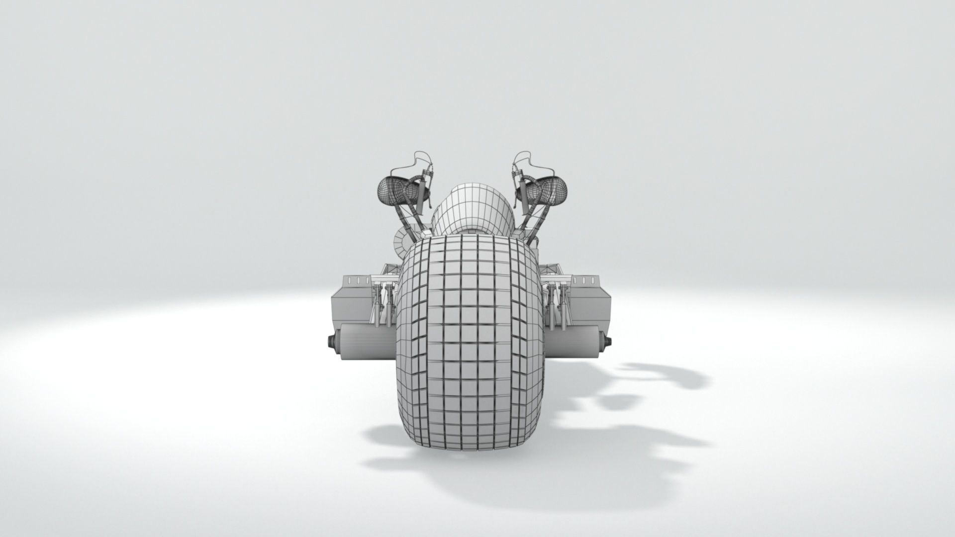 batpod motocycle 3D model_31