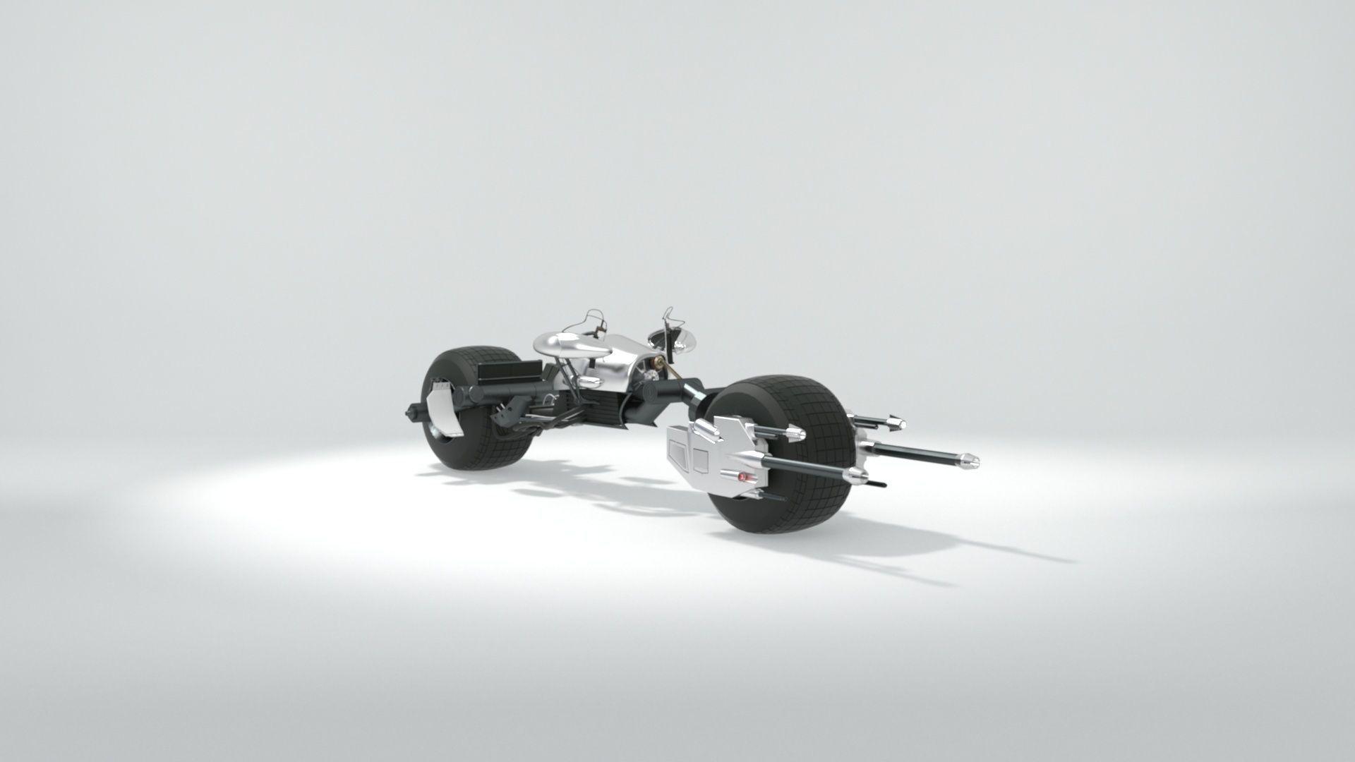 batpod motocycle 3D model_4