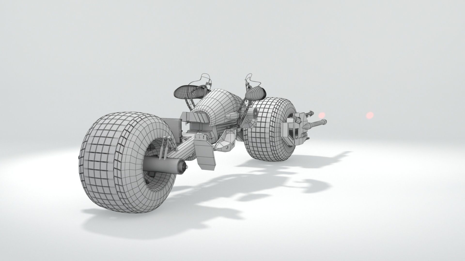 batpod motocycle 3D model_30