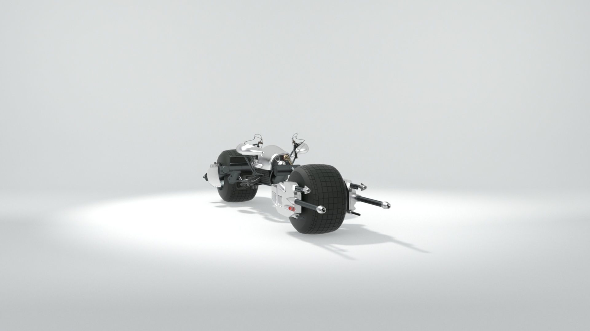 batpod motocycle 3D model_3