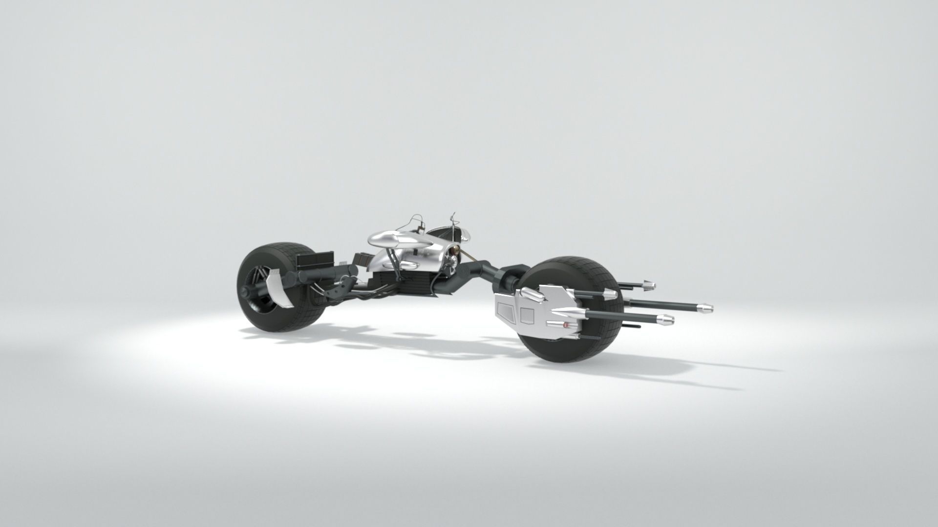 batpod motocycle 3D model_5