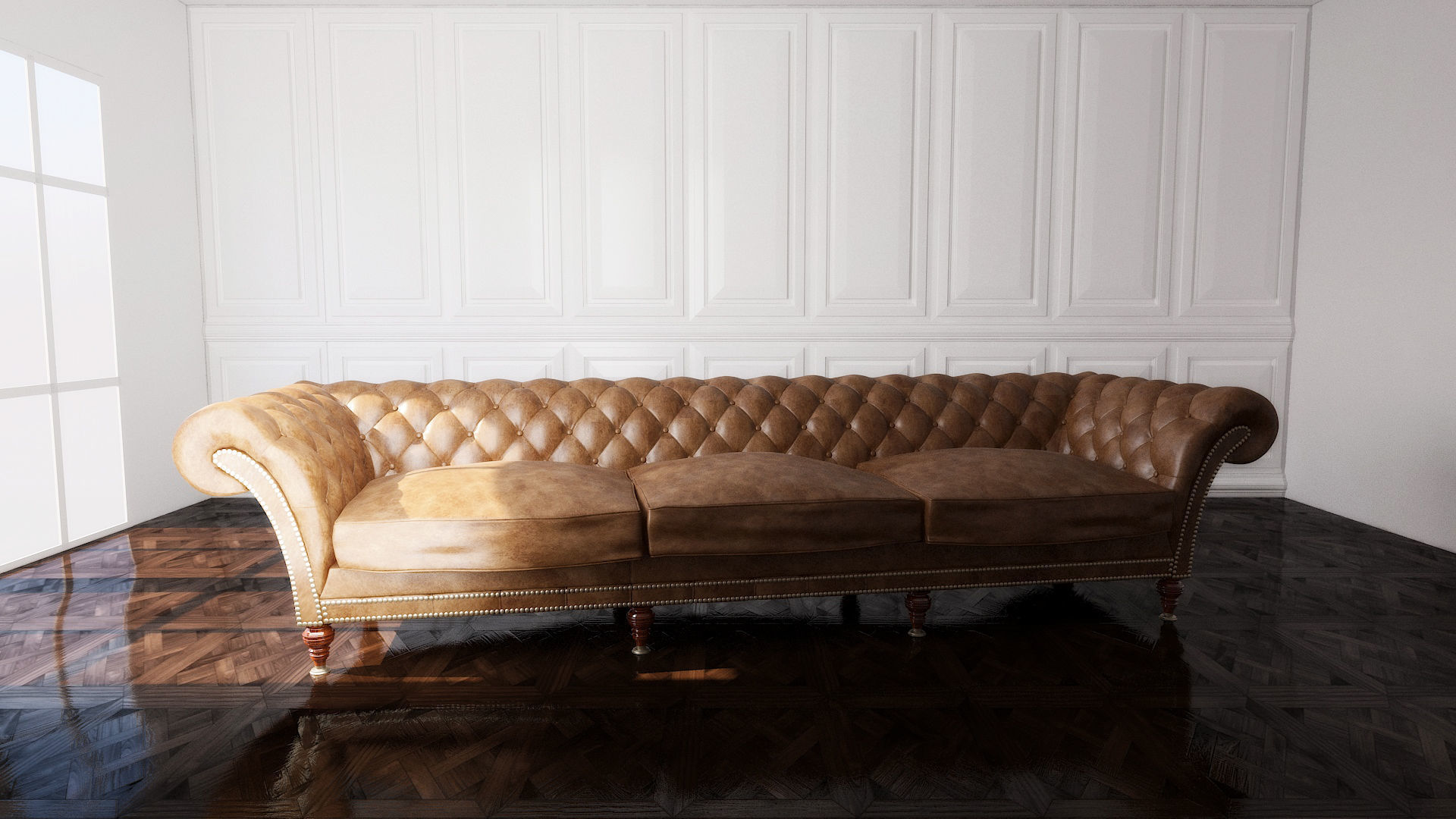 chester sofa 3D model_7