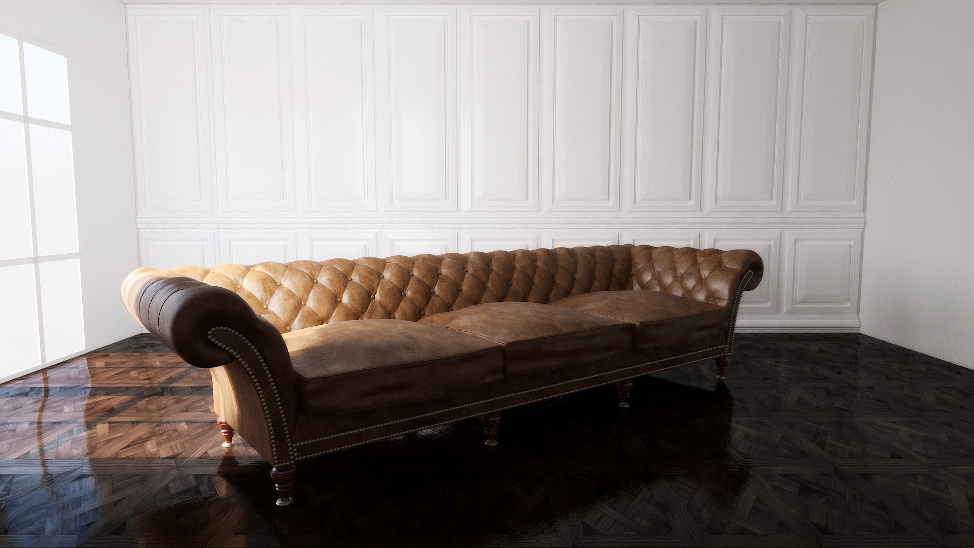 chester sofa 3D model_8