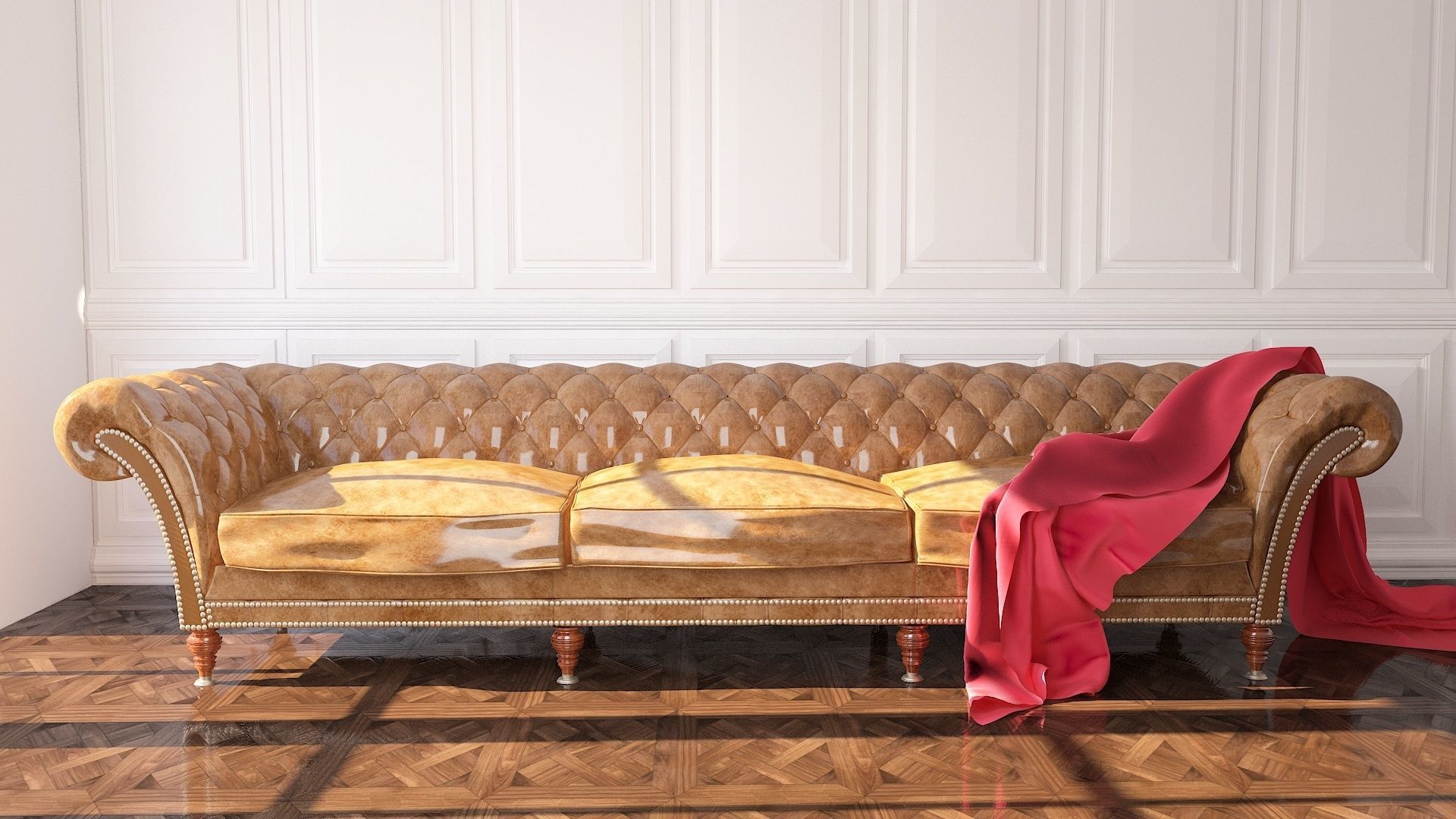 chester sofa 3D model_3