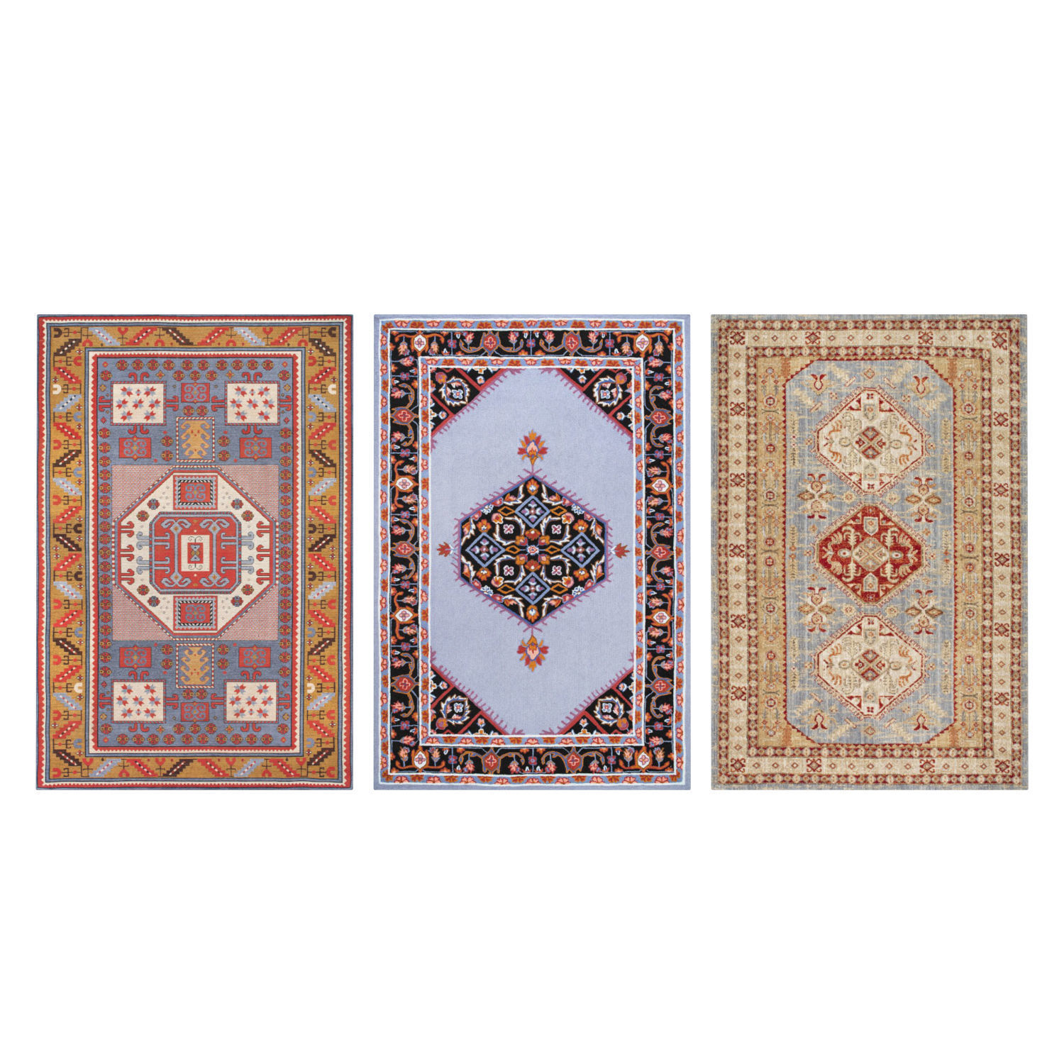Rug Set 1718 3D model_6