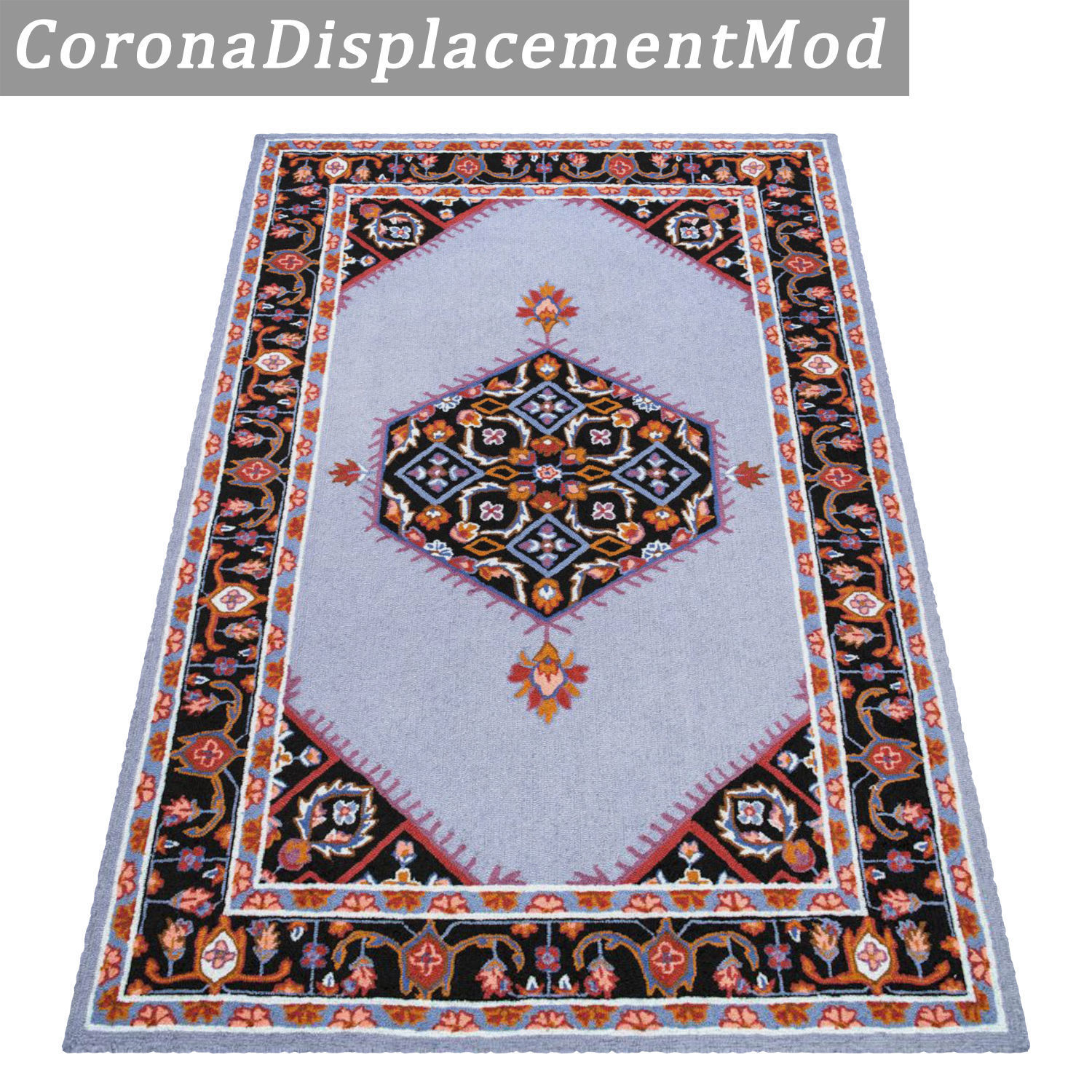 Rug Set 1718 3D model_4