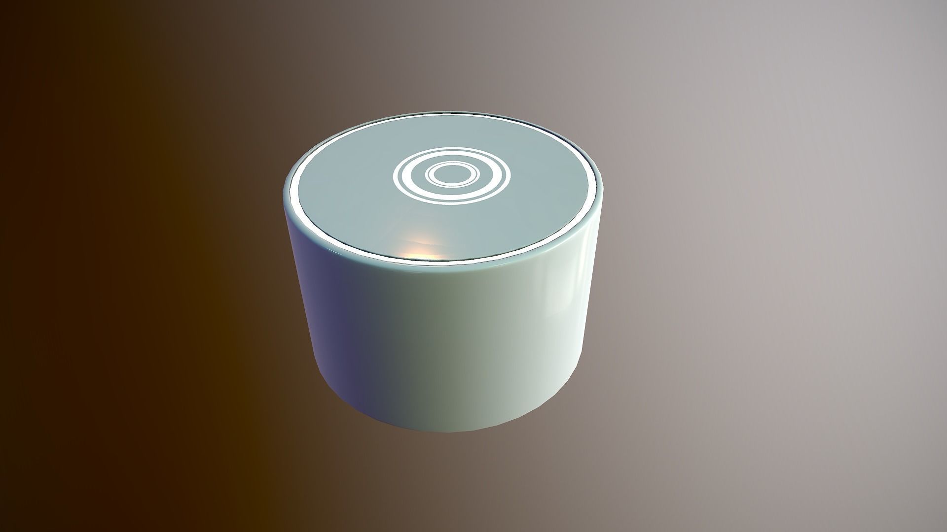 Futuristic Lounge Table Low-poly 3D model_4