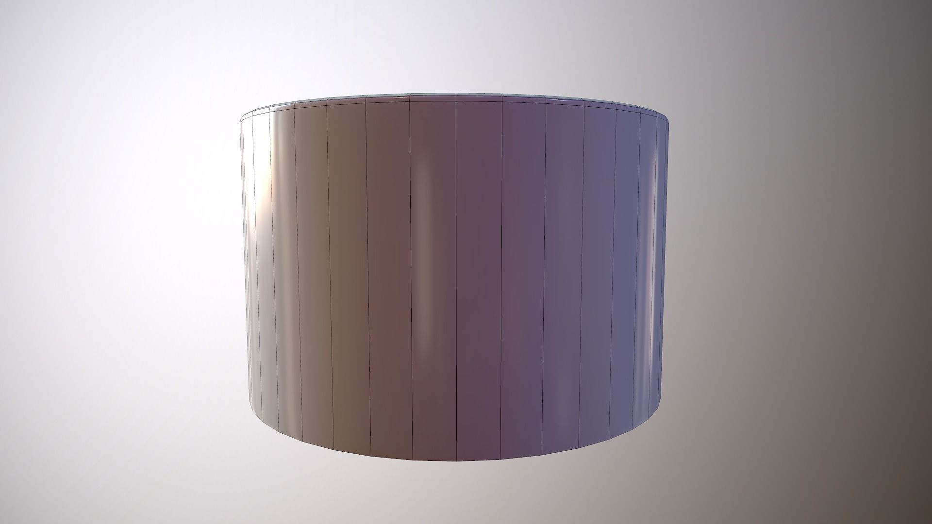 Futuristic Lounge Table Low-poly 3D model_6