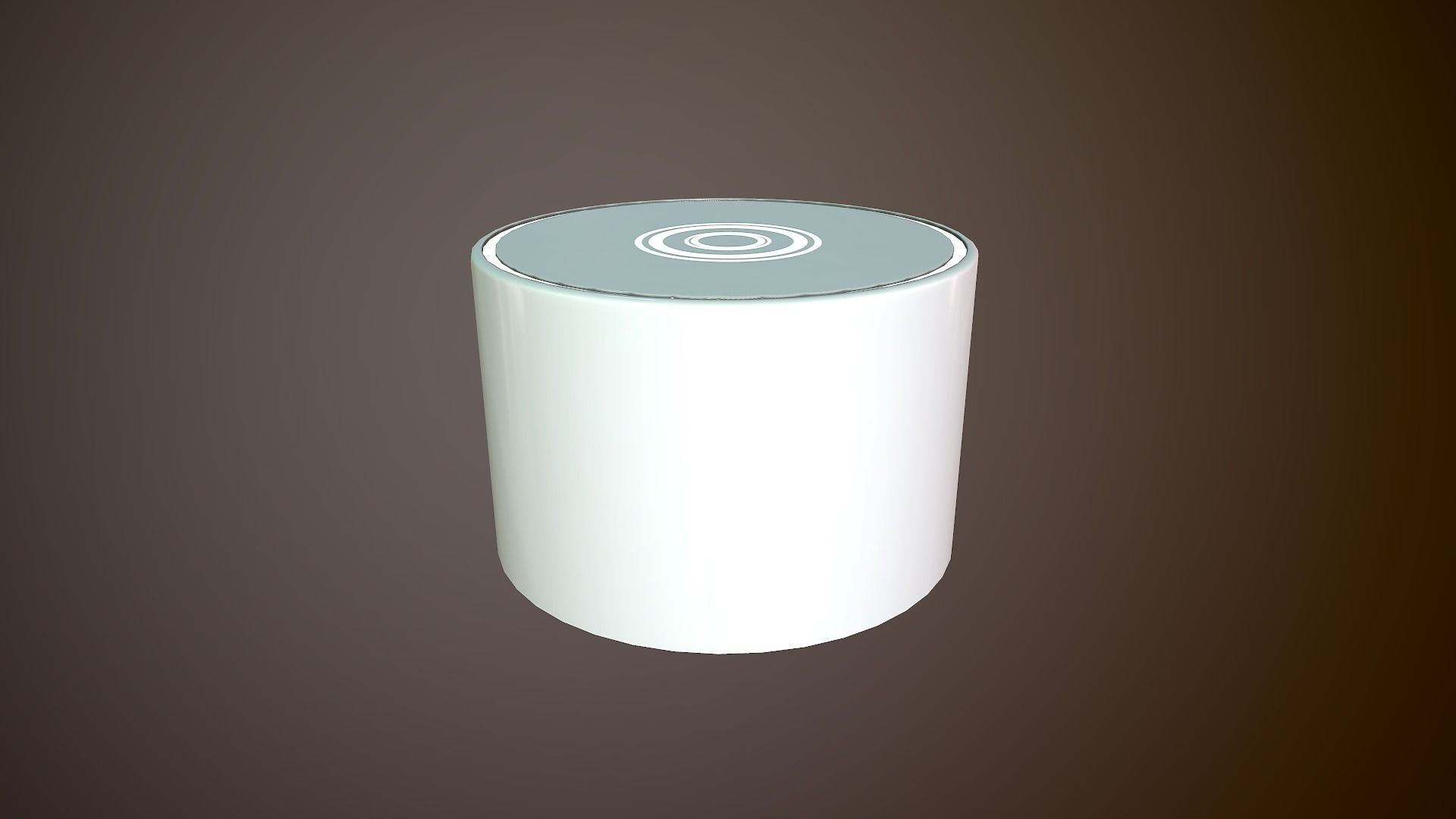 Futuristic Lounge Table Low-poly 3D model_2