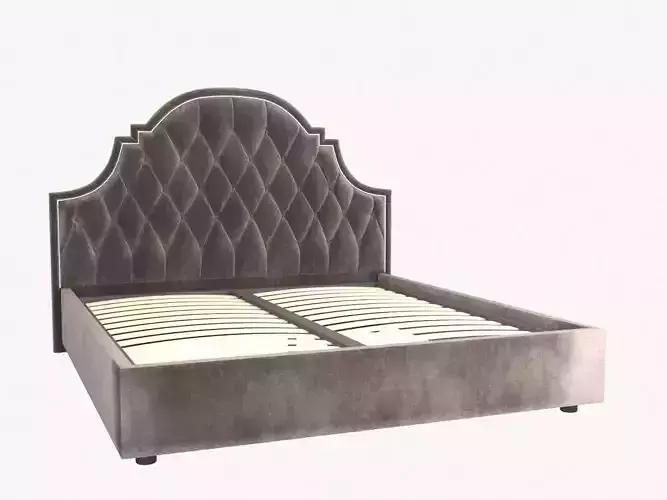 Bed capitonne D0345