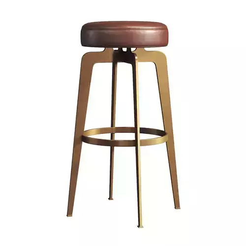 Bar Stool 110 Low-poly 3D model