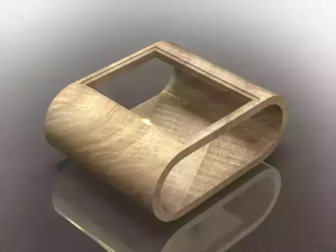 Ellipse desk 3D model