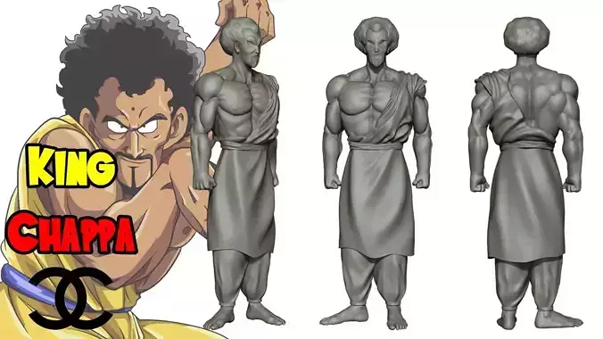King Chappa - Dragon Ball 3D print model