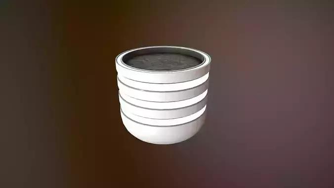 Futuristic Plant Pot