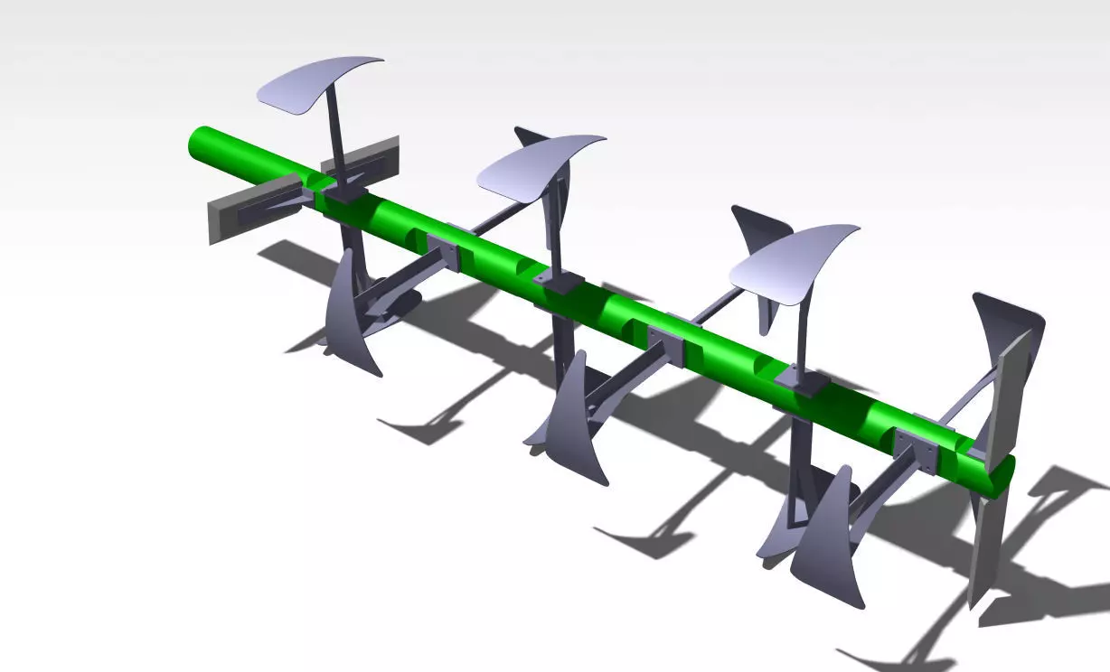 New processing tank assembly Design 3D model_0
