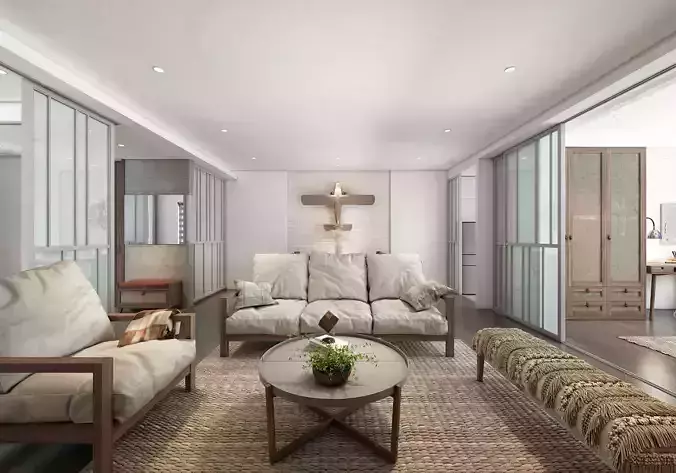 AQ Homestay O2 3D model
