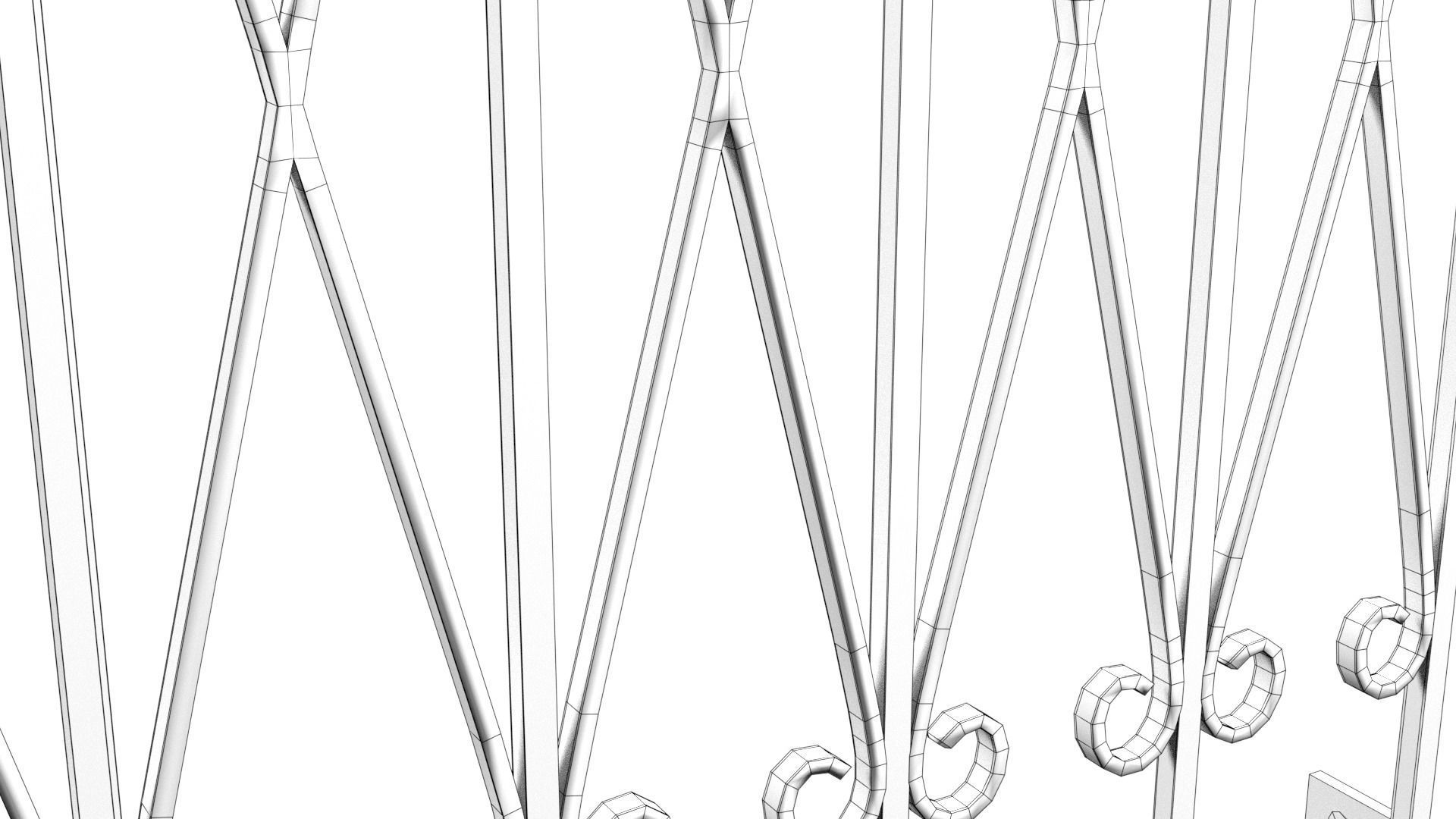 Window Railing 3D model | CGTrader