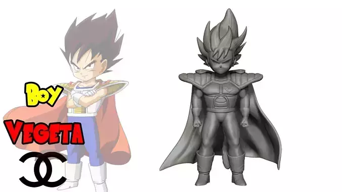 Boy Vegeta - Dragon Ball