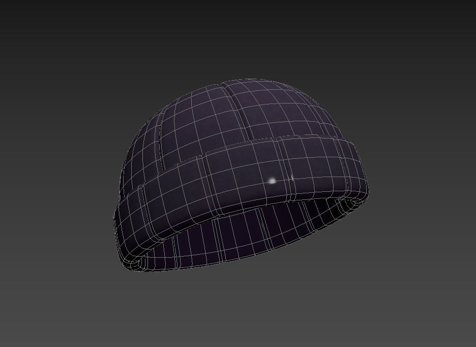 Beanie Hat 3D model_10