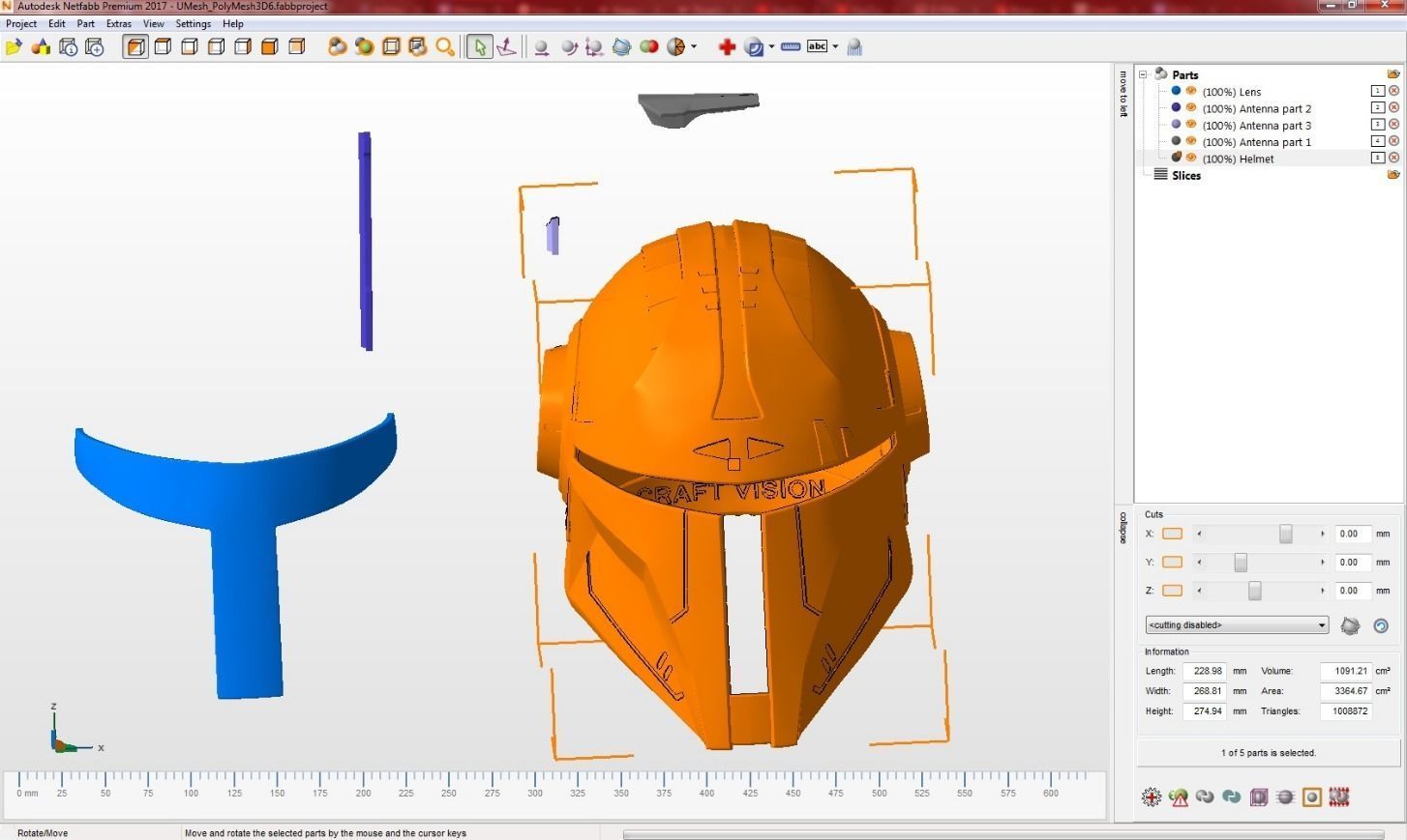 Mandalorian Helmet 3D print model_13