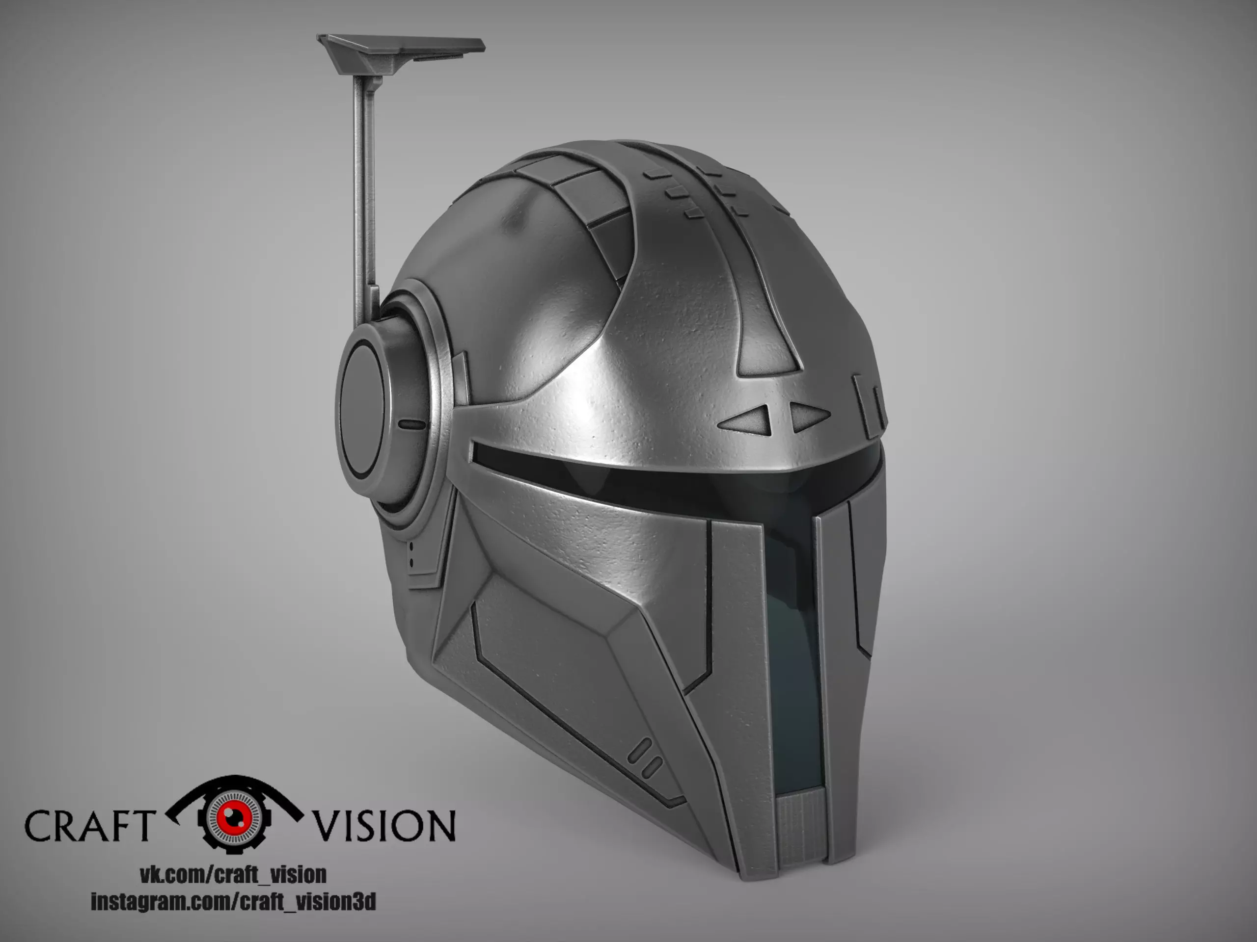 Mandalorian Helmet 3D print model