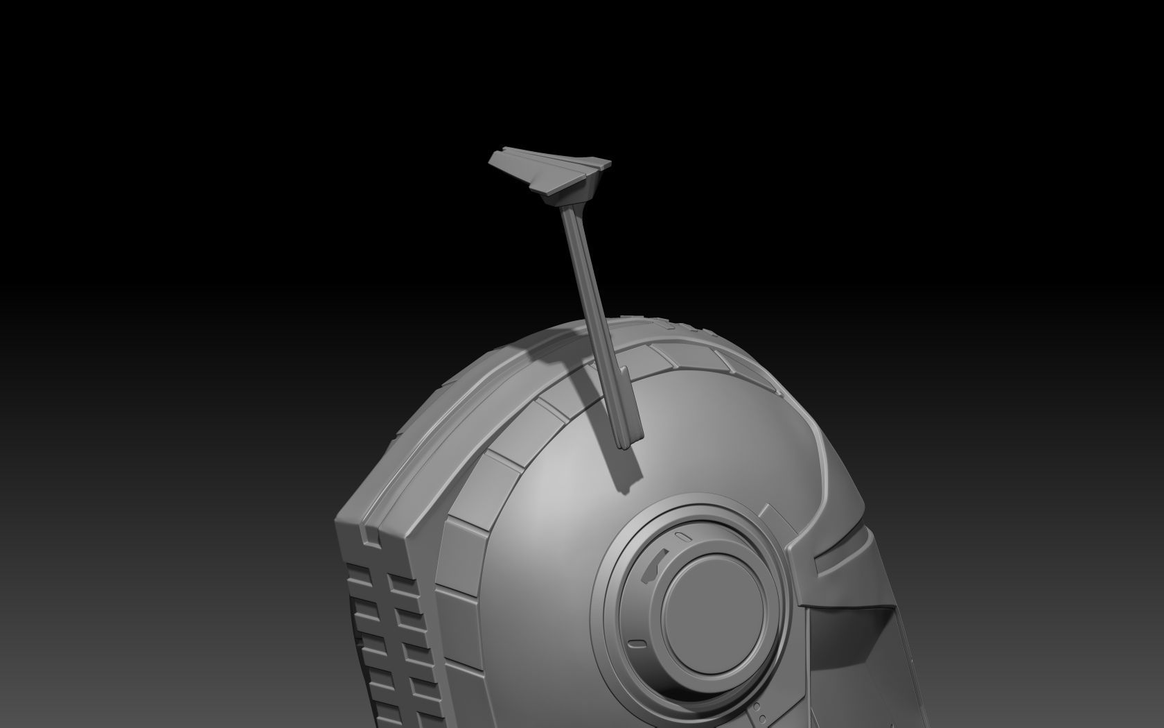 Mandalorian Helmet 3D print model_6