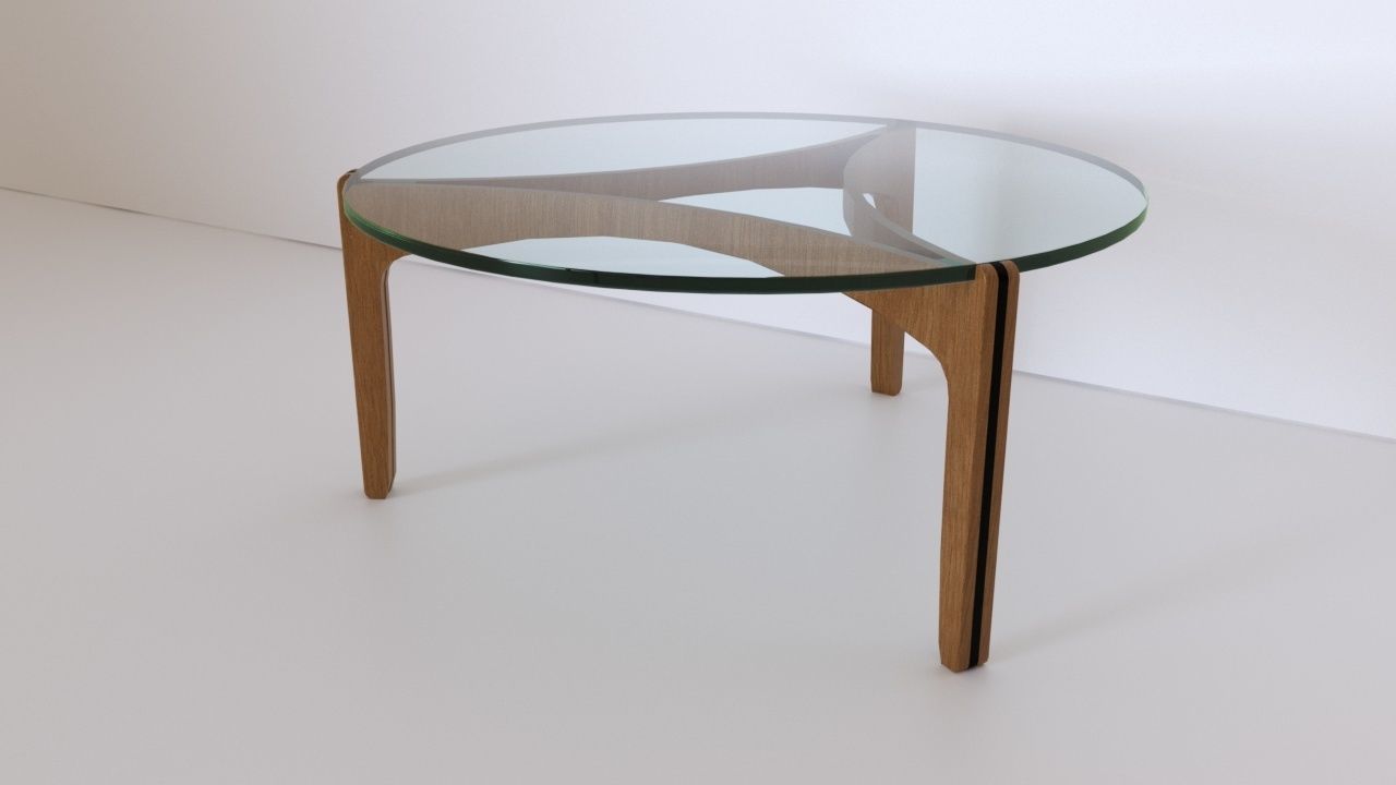 Coffee Table  3D model_2