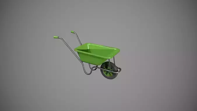Green Wheelbarrow