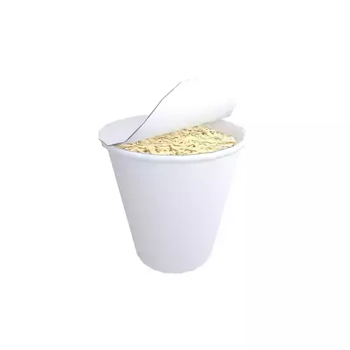 Noodles Box v1 001 Low-poly 3D model