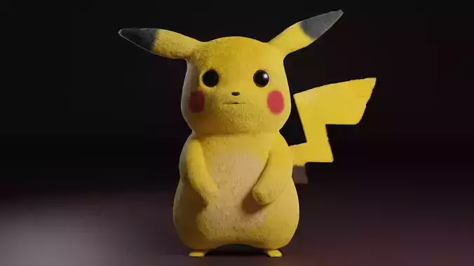 Pikachu plush toy
