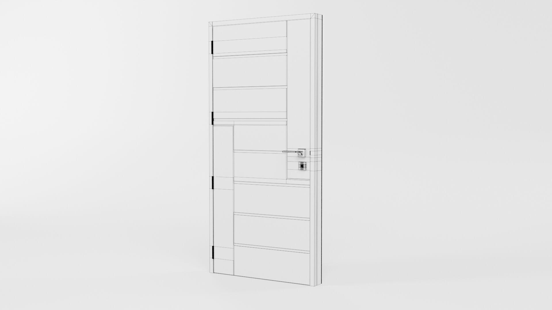 Door CG22 3D model_6