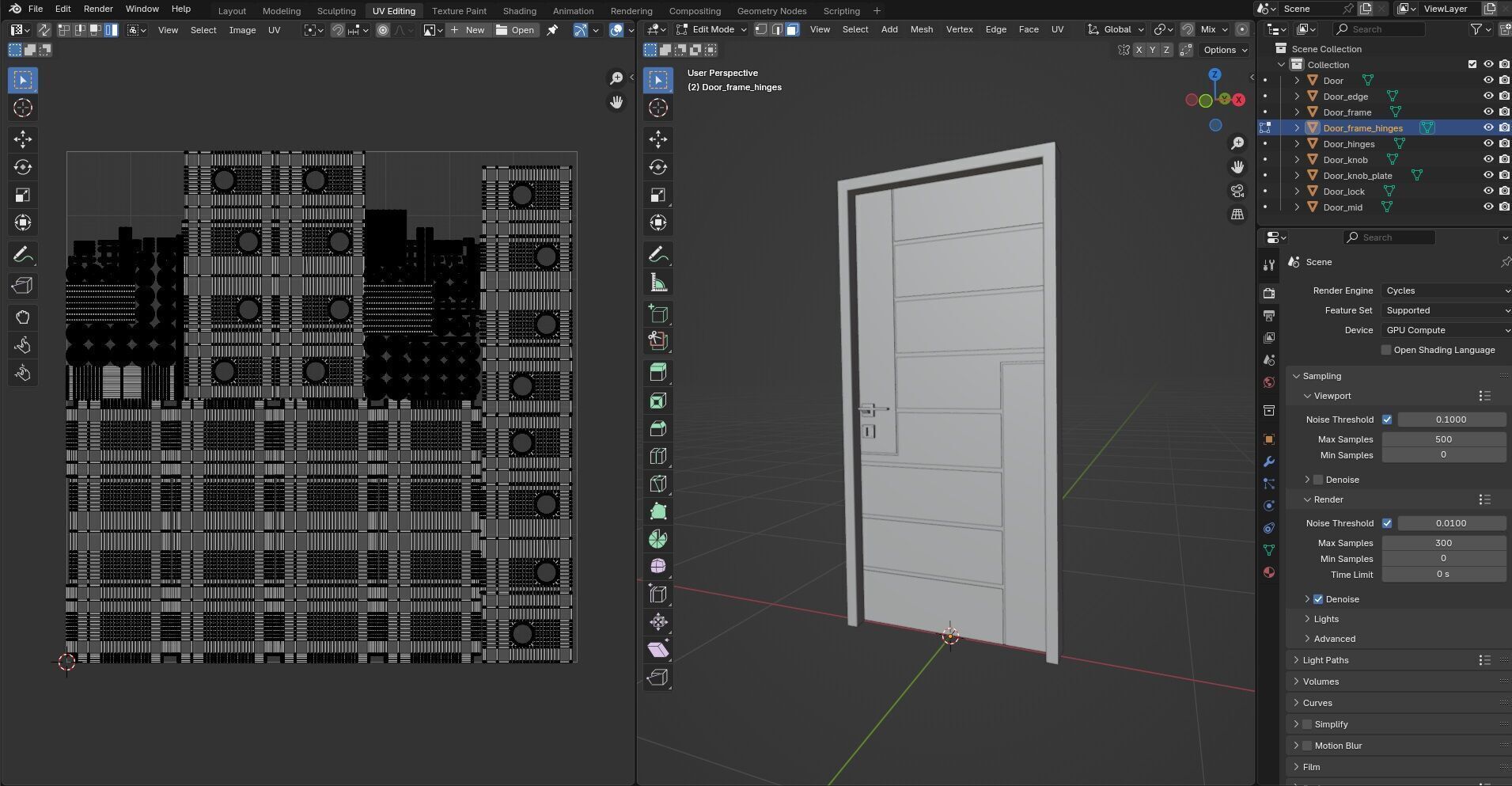 Door CG22 3D model_15