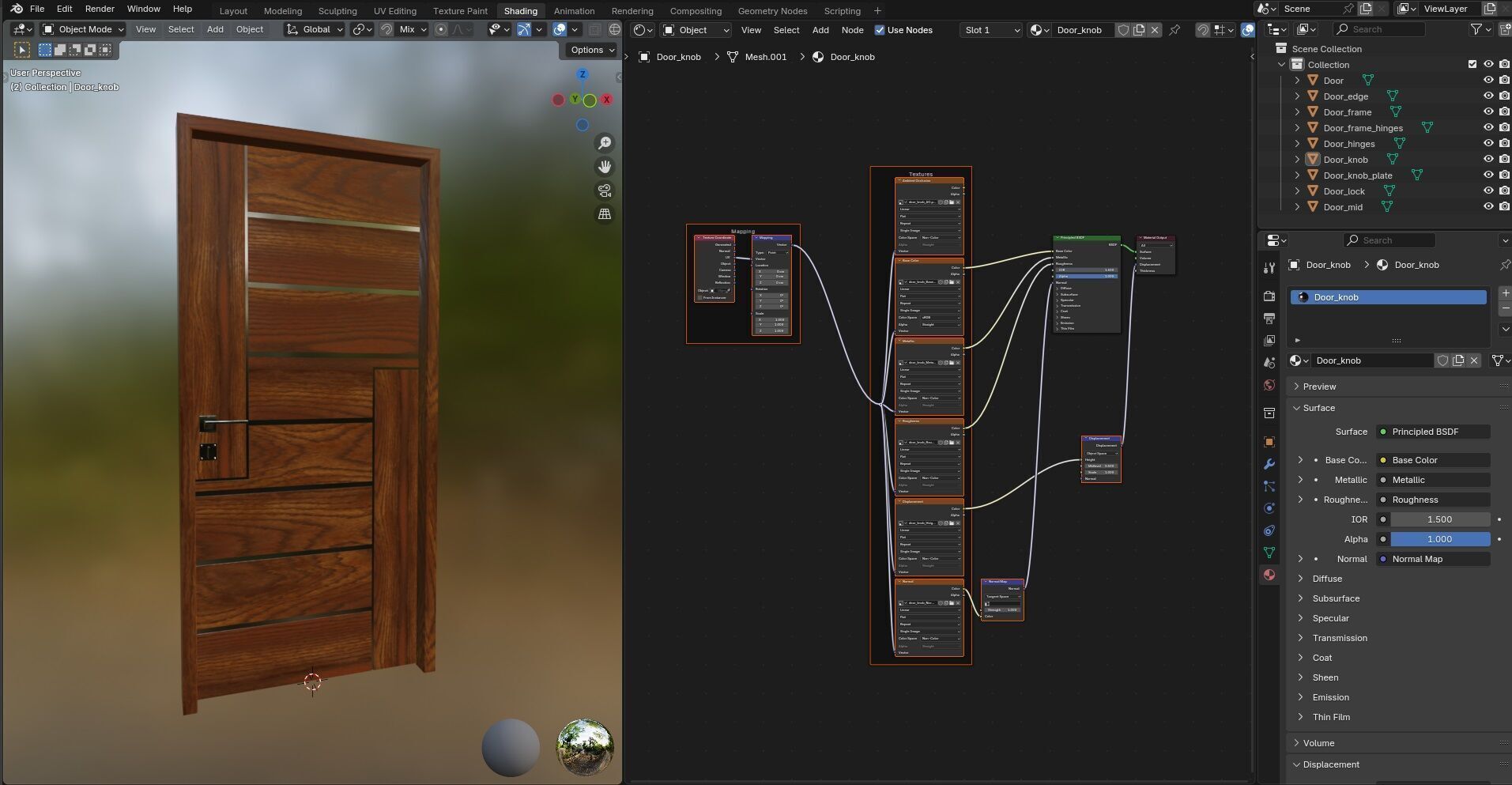 Door CG22 3D model_17